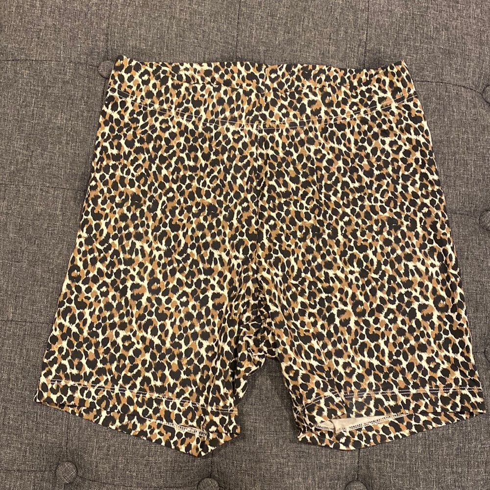 Old Navy Cheetah Bike Shorts
